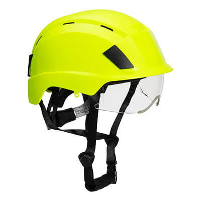 Casco  de seguridad con pantalla integrada Correa para barbilla [PS80]