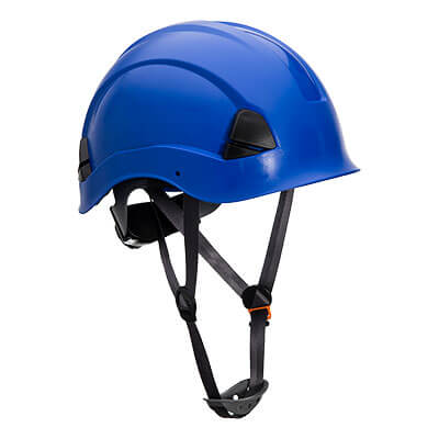 Casco de seguridad para trabajar en altura Ligero Sin visera Correa de barbilla de puntos [PS53]