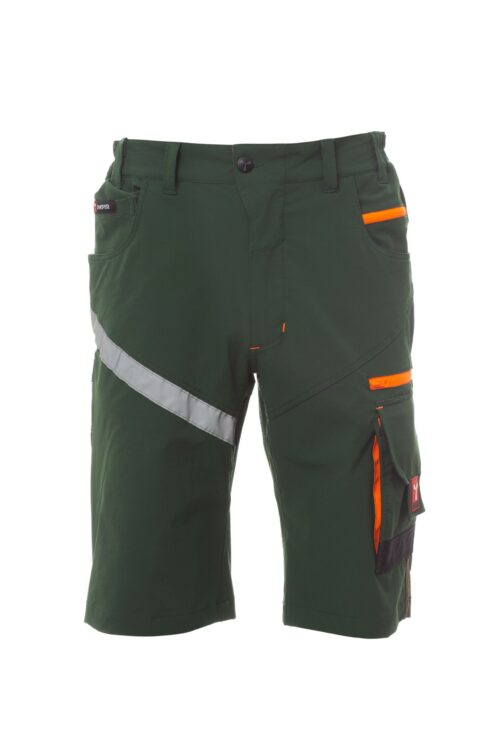 Bermudas con elásticos laterales y cierre con cremallera [NEXT 4W SHORTS] Unisex