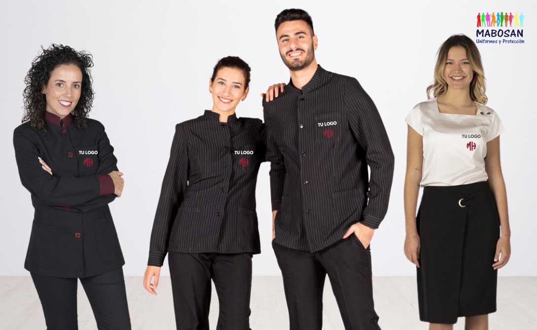 uniformes de hostelería elegantes y profesionales