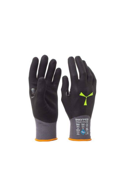 Guante de nailon/elastano con recubrimiento de nitrilo [P/TOUCH 15FULL]