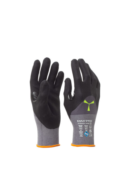 Guante nailon/elastano refuerzo nitrilo Parte dorsal ventilada [P/TOUCH 15PRO]