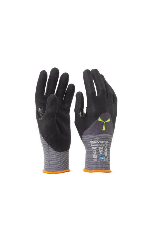 Guante nailon/elastano con refuerzo nitrilo y parte dorsal ventilada [P/TOUCH 15PRO]