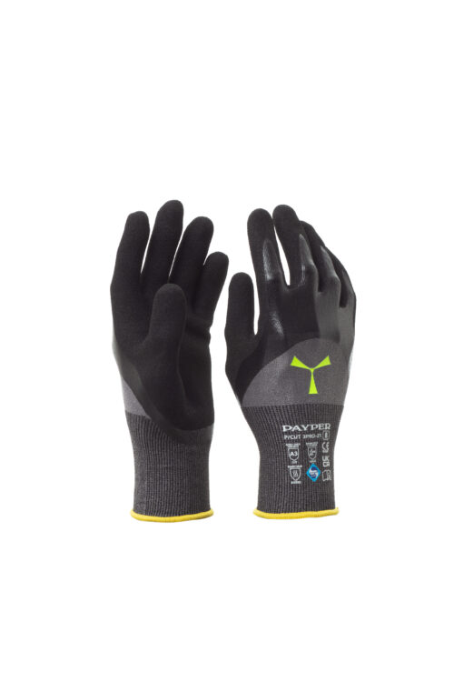 Guantes resistentes al corte recubrimiento nitrilo hasta nudillos [P/CUT 3PRO-21]