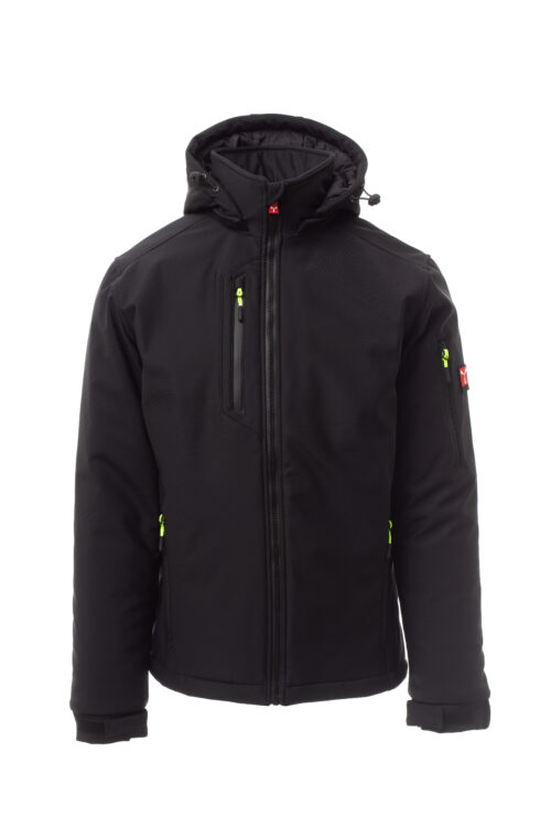 Soft-shell acolchado cierre cremallera SBS [CREEK PAD] Hombre