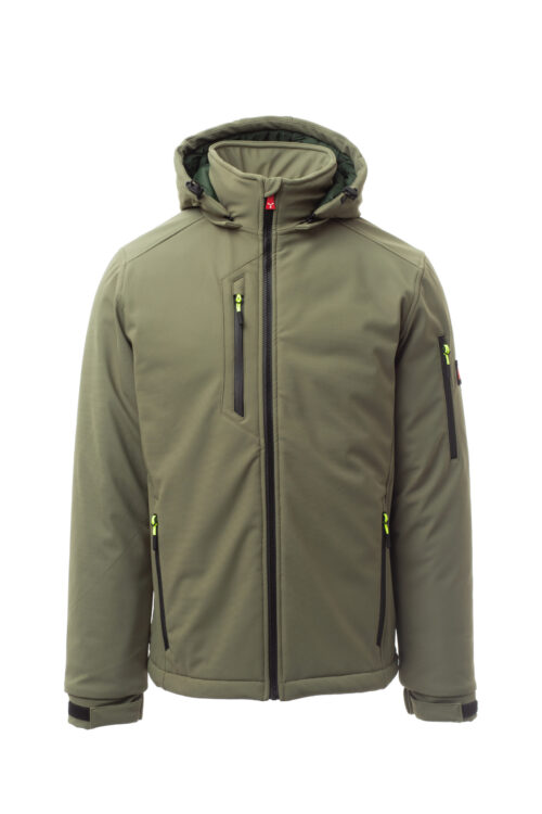 Soft-shell acolchado con cierre cremallera SBS [CREEK PAD] Hombre