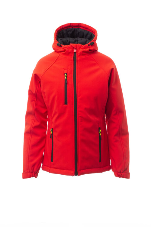 Soft-shell acolchado con cierre de cremallera y cursor de metal [GALE PAD LADY] Mujer