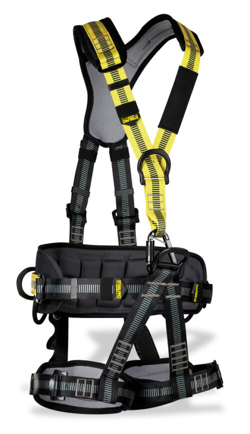 Arnés anticaídas con arnés de asiento y cinturón e posicionamiento Enganche ventral, dorsal y frontal [1888ATSSIN APACHE]