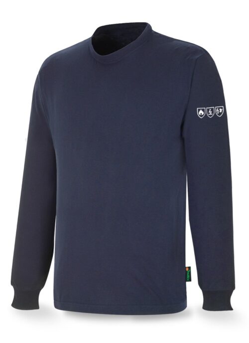 Camiseta manga larga Tejido ignífugo y antiestático [988TSIAAM] Unisex