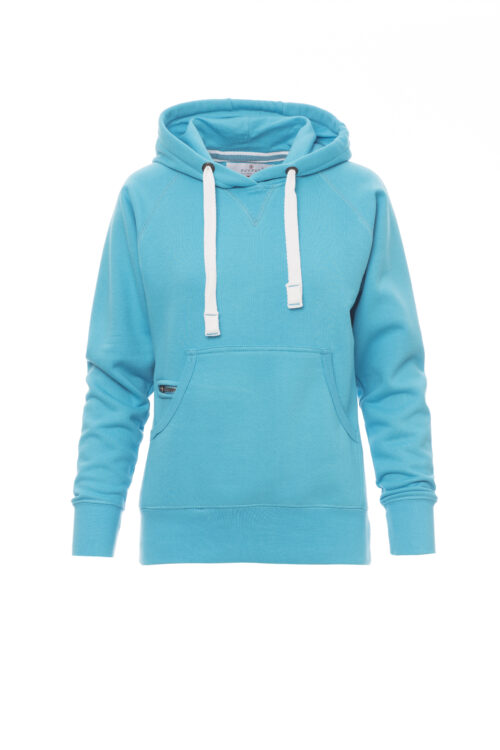 Sudadera con capucha ceñida con doble costura [ATLANTA+ LADY] Mujer