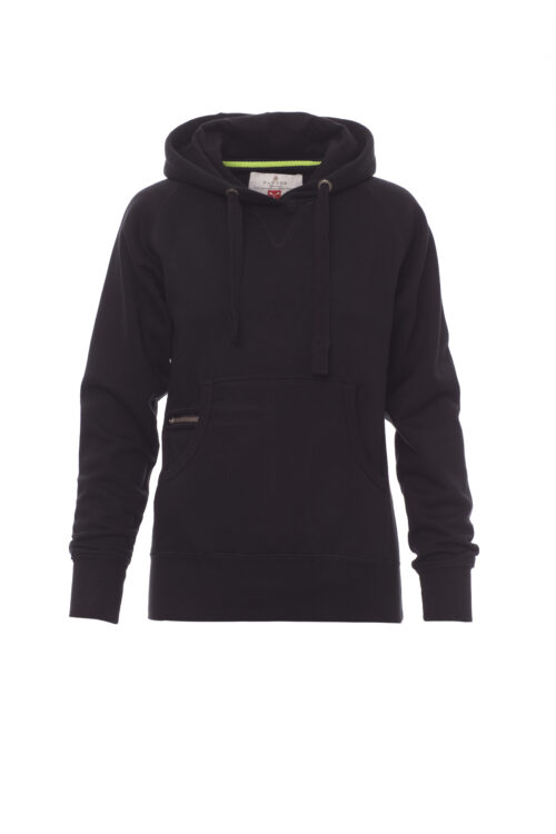 Sudadera con capucha ceñida doble costura [ATLANTA+ LADY] Mujer