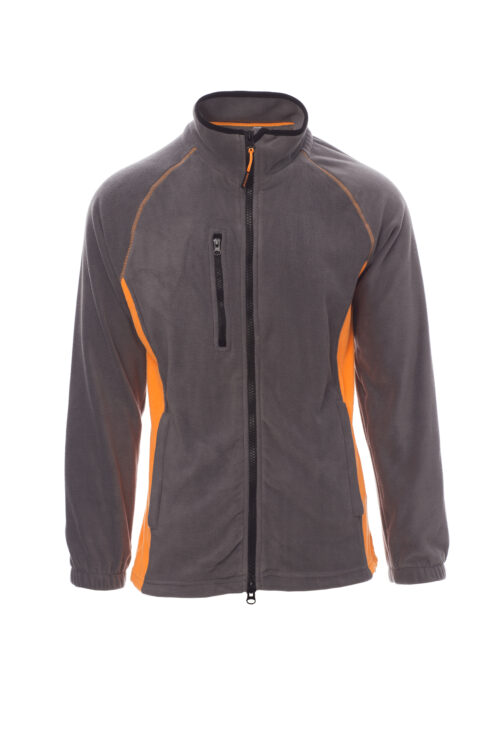 Forro polar con dos tonalidades y cremallera de plástico [ASPEN +] Hombre