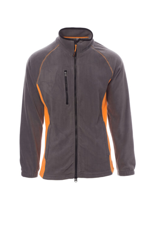 Forro polar con dos tonalidades y cremallera de plástico [ASPEN +] Hombre