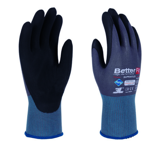 Guante ligero composición nylon y spandex en galga 15 Recubrimiento nitrilo [SUPRAFLEX]