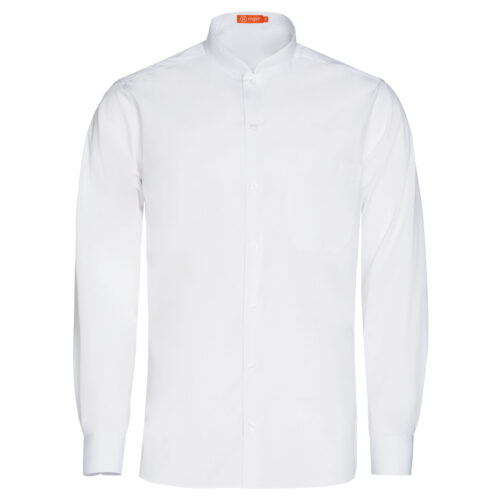 Camisa manga larga cuello mao [YUAN] Hombre