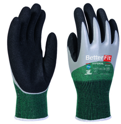 Guante protección riesgo de corte medio Ligero y confortable [HYPEROIL]