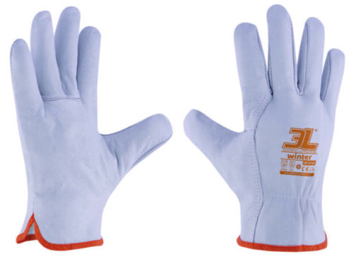 Guante de piel con forro interior térmico [WINTER]