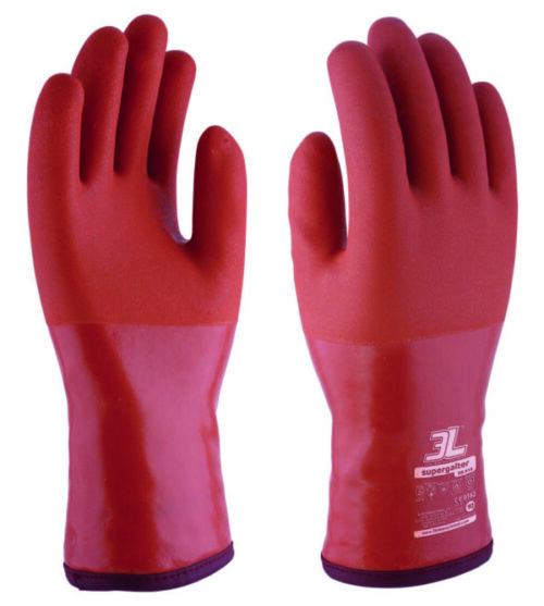 Guante con recubrimiento PVC Resistencia a productos químicos y abrasión [SUPERGALTER]