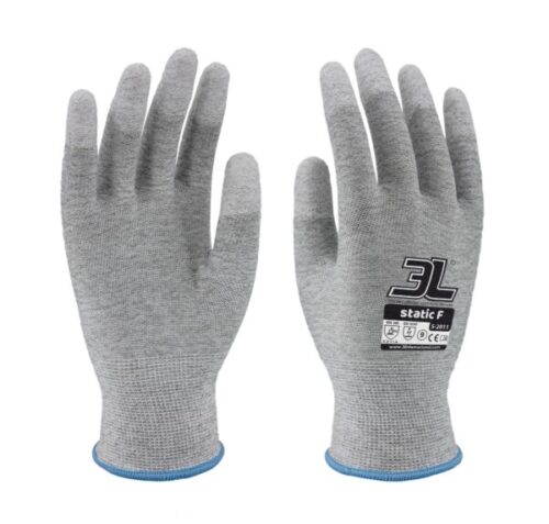 Guante ligero y antiestático con recubrimiento poliuretano [STATIC F]