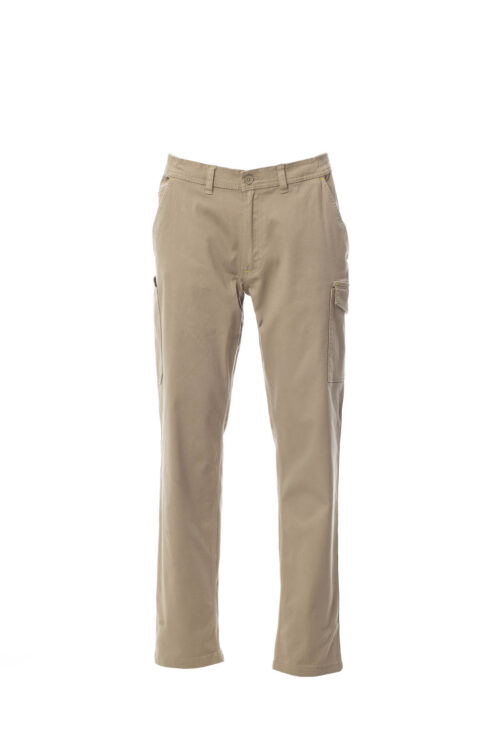 Pantalón con trabillas y elástico en la cintura [POWER STRETCH] Unisex