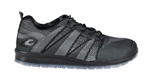 Zapato tejido muy transpirable [FLUENT BLACK S1 PS FO SR]