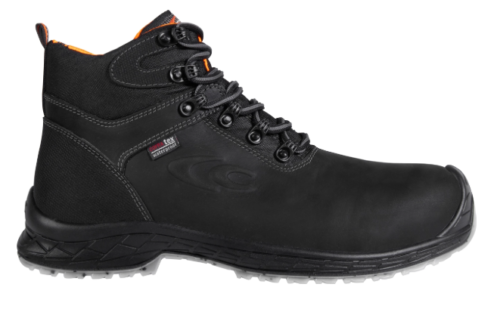 Bota de seguridad con empeine nubuck pull-up hidrófugo con tejido transpirable [CLOUDY S7S CI LG SC FO SR]