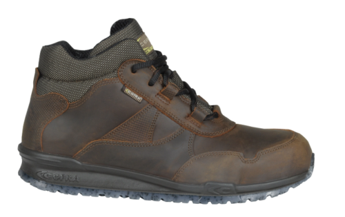 Bota de seguridad con empeine nubuck hidrófugo. Forro interior transpirable y antiabrasión [BAER S3S CI FO SR]