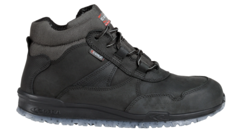 Bota de seguridad con empeine nubuck hidrófugo y forro exterior de tejido transpirable [READY S3S CI FO SR]