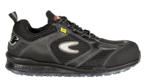 Zapatilla de seguridad empeine con tejido 3D transpirable Forro interior antiabrasión [KRESS ESD S1 PS FO SR]