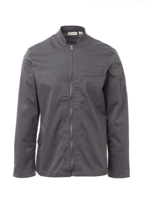 Chaqueta cocina manga larga  cuello mao [BOSS] Hombre