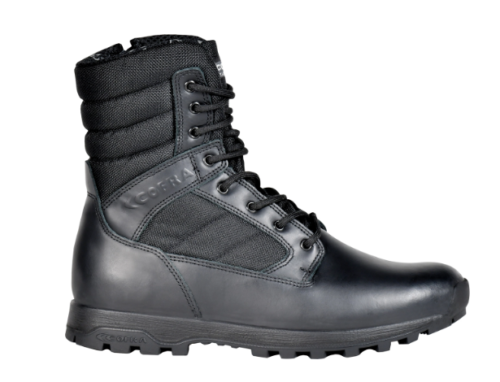 Bota de seguridad con empeine de piel hidrófuga y tejido transpirable Forro interior antiabrasión [COBRAY BLACK]