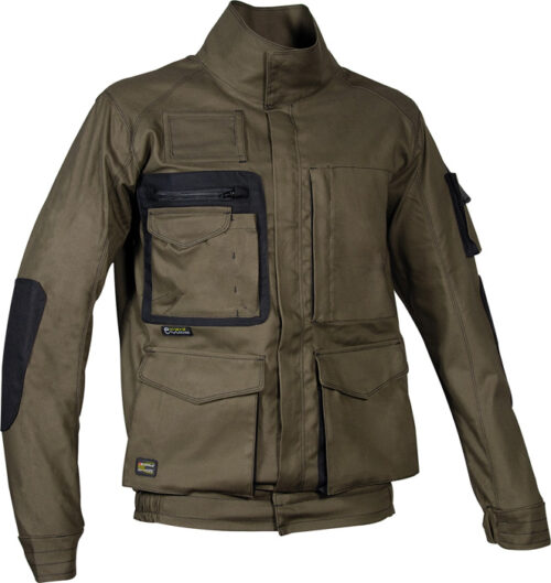 Cazadora con bolsillos en el pecho y bajo prenda y puños elásticos [DIPPACH] Unisex