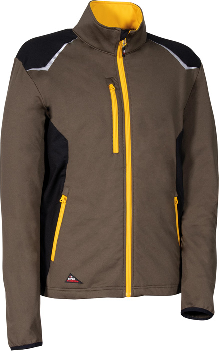 Sudadera con bolsillo en el pecho y cierre de cremallera [DEURNE] Unisex