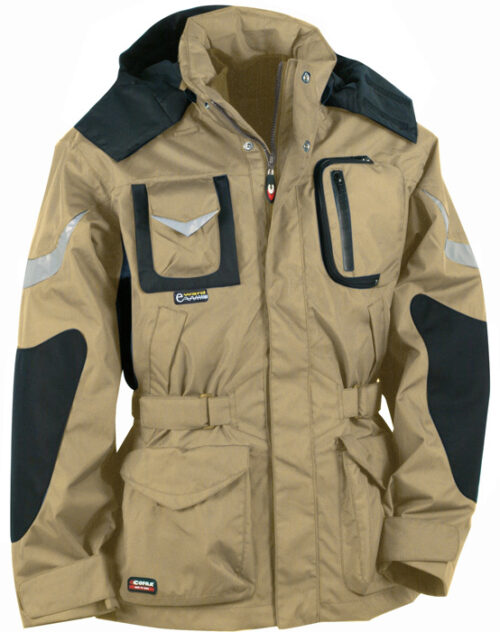 Parka con mangas desmontables por cremallera [ICESTORM] Unisex