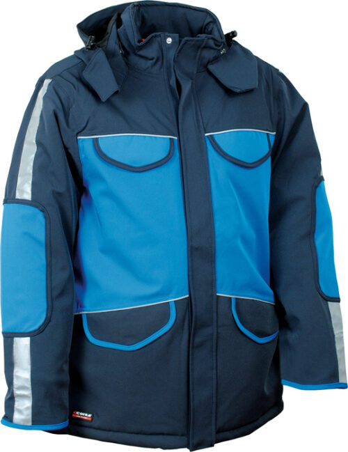 Cazadora acolchada con dos bolsillos delanteros con velcro [ST. MORITZ] Unisex