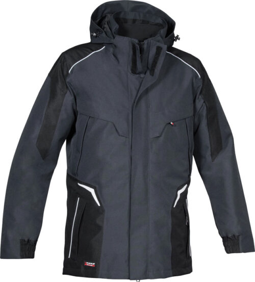 Parka con mangas desmontables por cremallera y puños elásticos [TEVANTO] Unisex