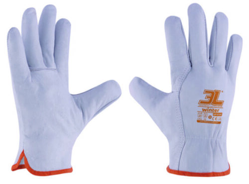 Guante de piel con forro interior térmico [WINTER]