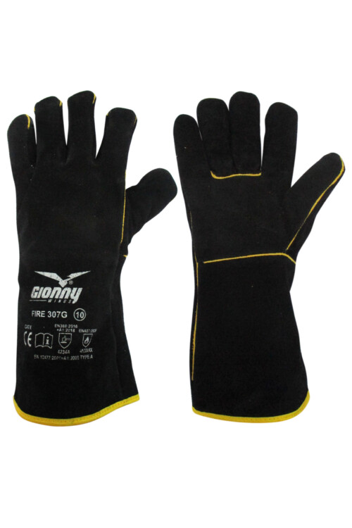Guante de soldadura de serraje [FIRE 307G]