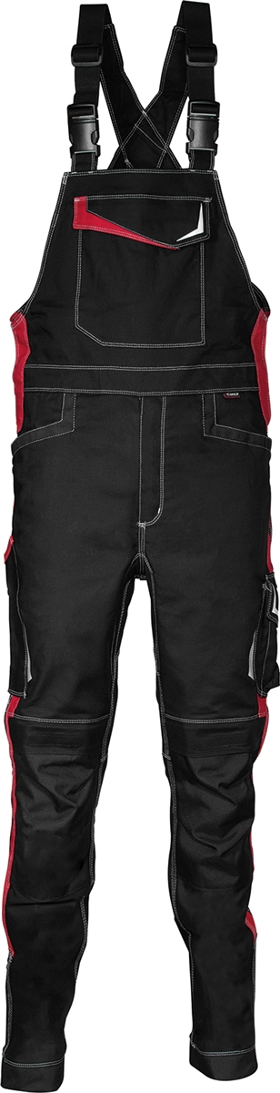 Peto con 2 bolsillos delanteros y tirantes ajustables [REDONDA] Unisex