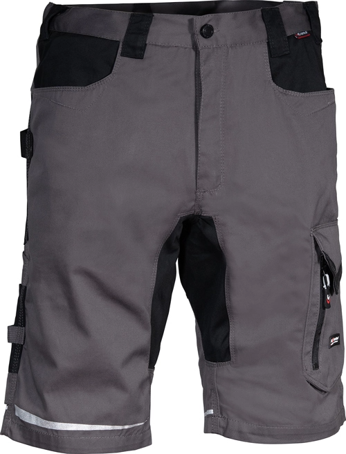 Bermuda con amplios bolsillos delanteros y de tejido elástico [SERIFO] Unisex