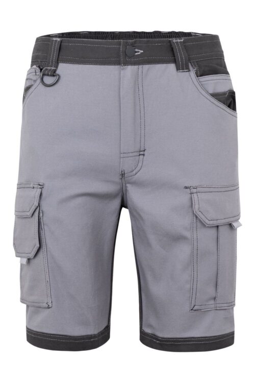 Bermudas stretch bicolor con cinturilla elástica [103029S] Unisex