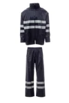 zafer uniformes y ropa de trabajo traje de lluvia bandas retrorreflectantes azul marino1 copia