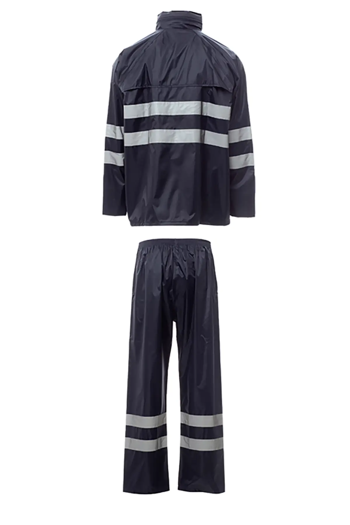 zafer uniformes y ropa de trabajo traje de lluvia bandas retrorreflectantes azul marino2 copia