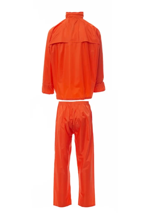 zafer uniformes y ropa de trabajo traje de lluvia recubrimiento pvc naranja2 copia