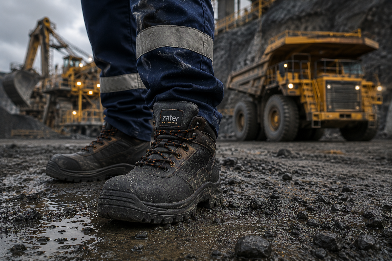 Calzado de seguridad S3 para obra y construcción - Zafer Uniformes