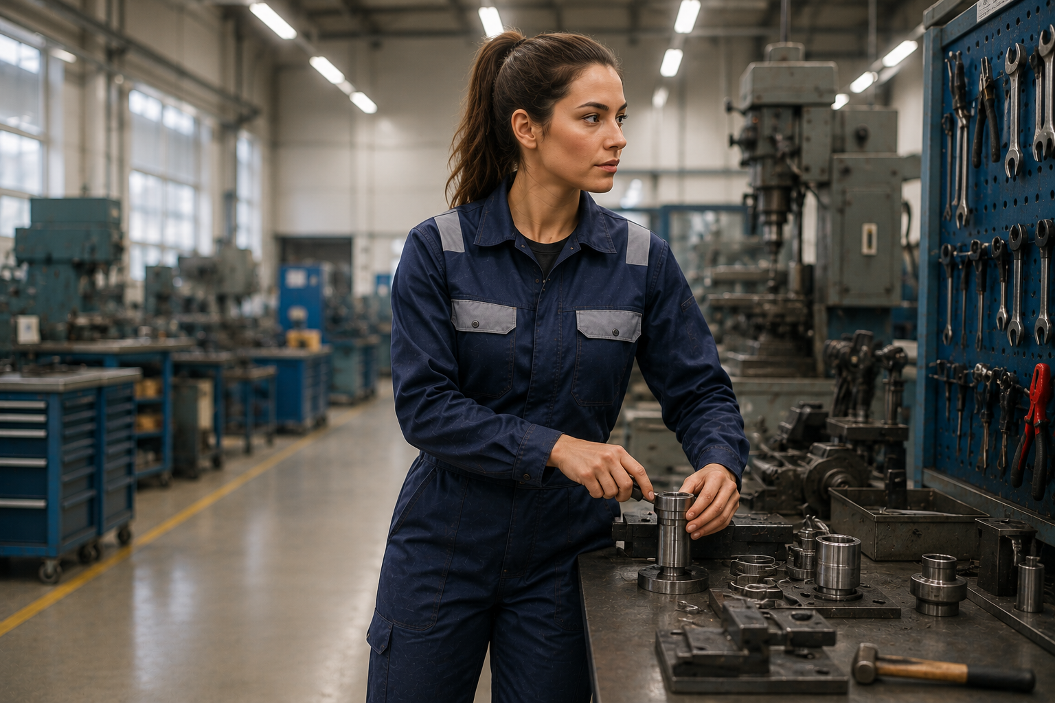 Mono de trabajo para mecánica e industria - Zafer Uniformes