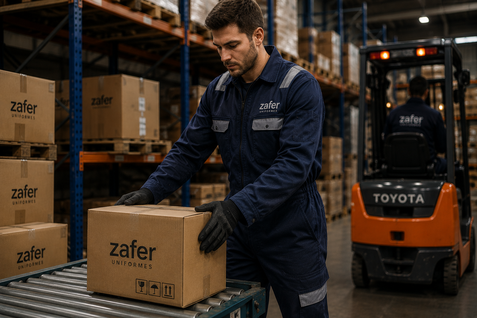 Mono de trabajo para logística y almacén - Zafer Uniformes