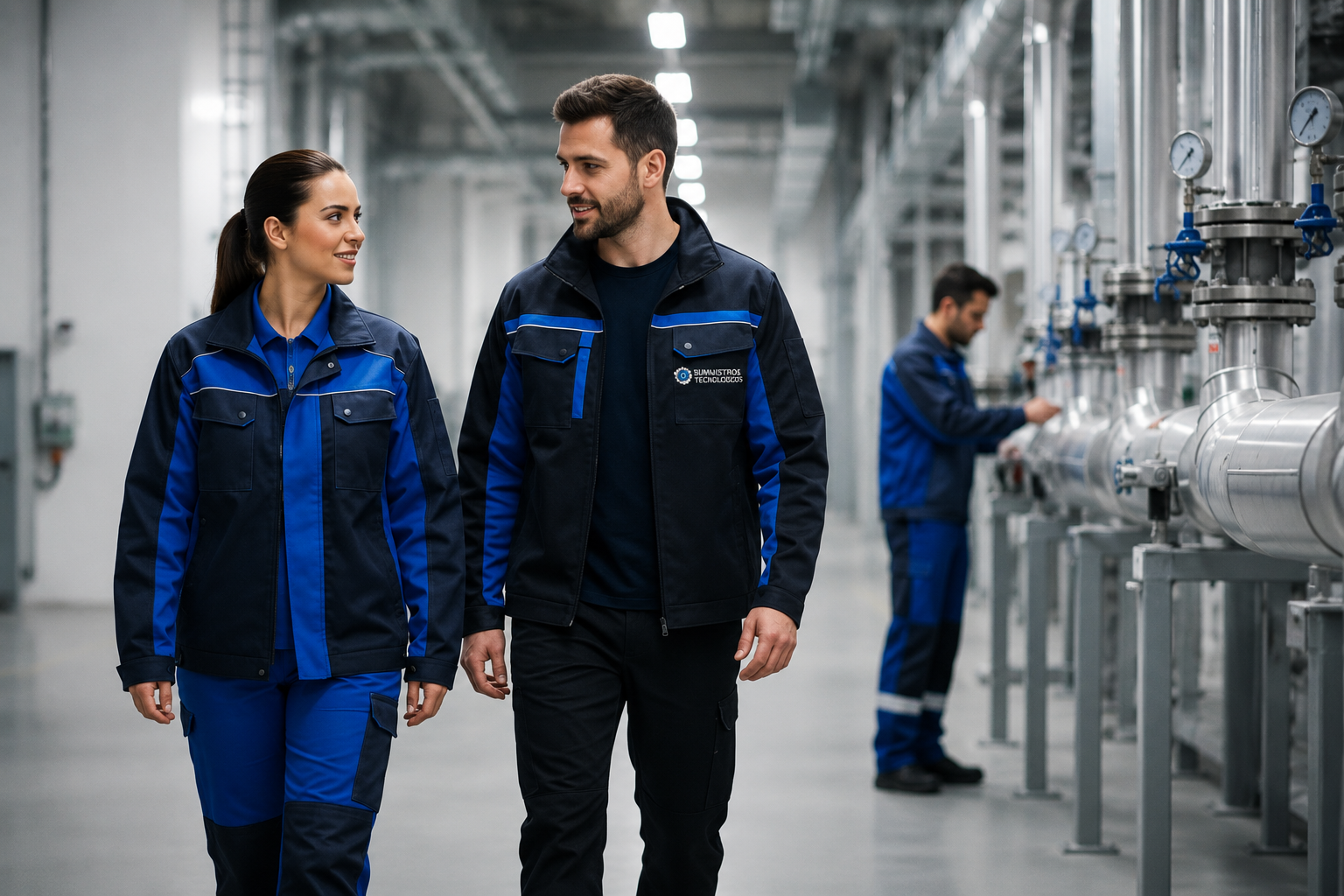 Personalización de color corporativo en ropa laboral a medida - Zafer Uniformes