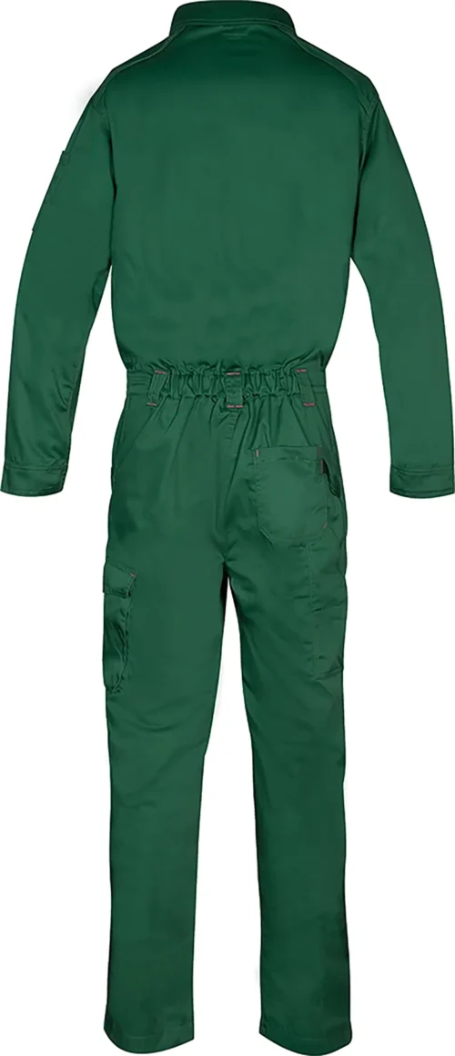 zafer uniformes y ropa de trabajo monos y buzos bolsillos delanteros con velcro verde2