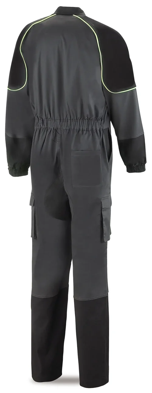 zafer uniformes y ropa de trabajo monos y buzos buzo mangas ranglan mixtas cuello camisero gris2